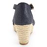 sole (sense)ability Women's Espadrille Comfort Platform Wedge Sandals
