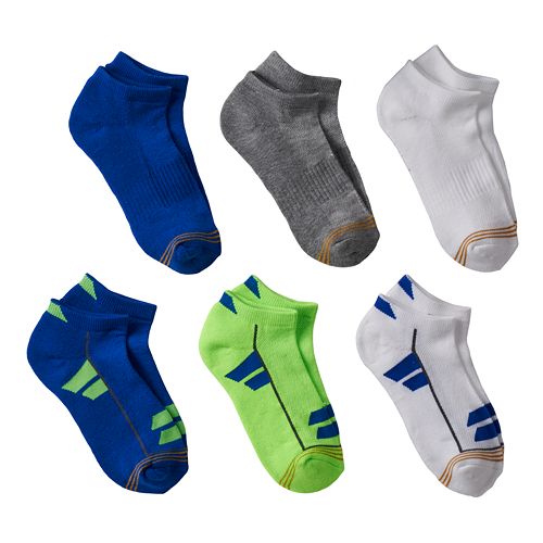 Boys GOLDTOE 6pk. Ultra Tec LowCut Socks