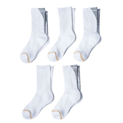 Boys GOLDTOE 5pack Ultra Tec Crew Socks