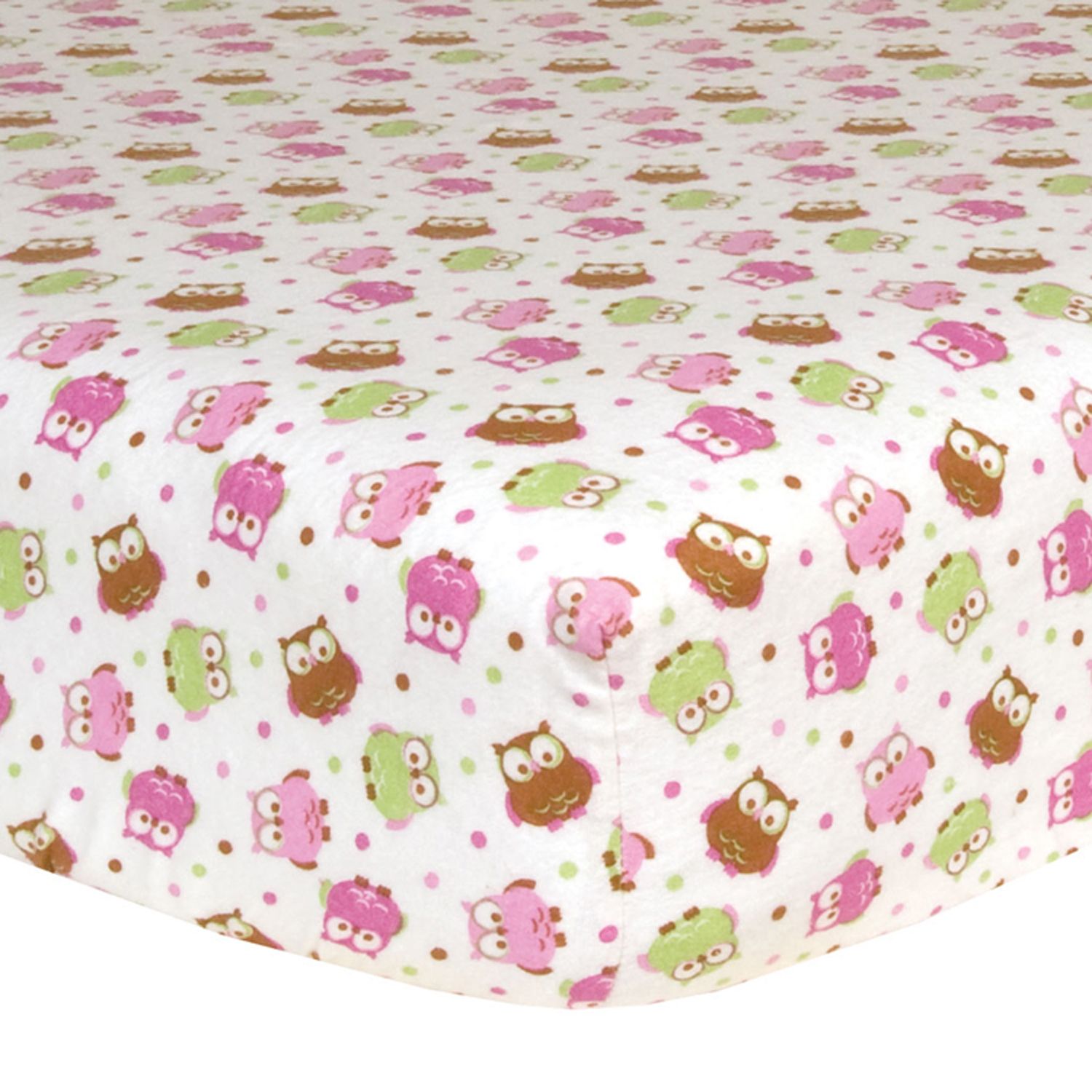 flannel fitted crib sheet