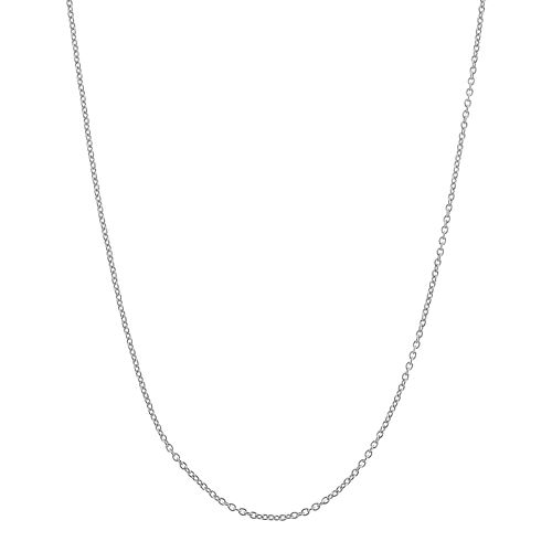 Sterling Silver Cable Chain Necklace