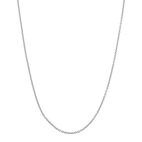 Sterling Silver Cable Chain Necklace