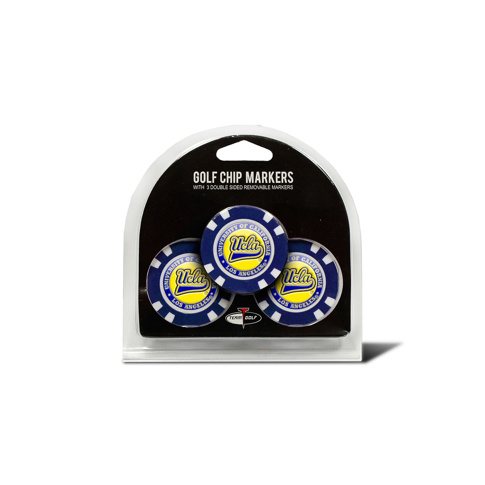 Team Golf UCLA Bruins 3-pack Poker Chip Ball Markers