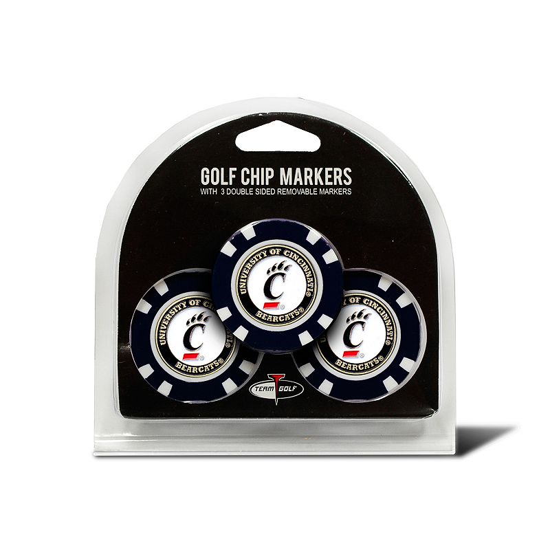 UPC 637556240880 product image for Team Golf Cincinnati Bearcats 3-pack Poker Chip Ball Markers, Multicolor | upcitemdb.com