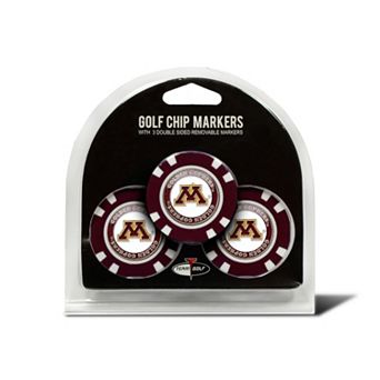 Team Golf Minnesota Golden Gophers 3-pack Poker Chip Ball Markers