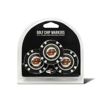 Team Golf Oklahoma State Cowboys 3-pack Poker Chip Ball Markers