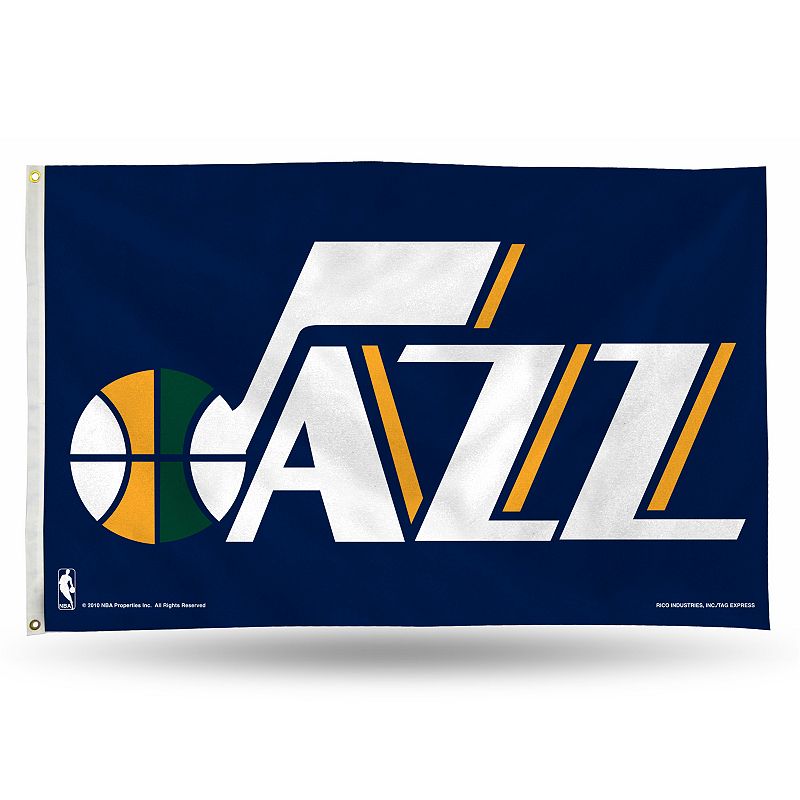 Utah Jazz Banner Flag, Multicolor