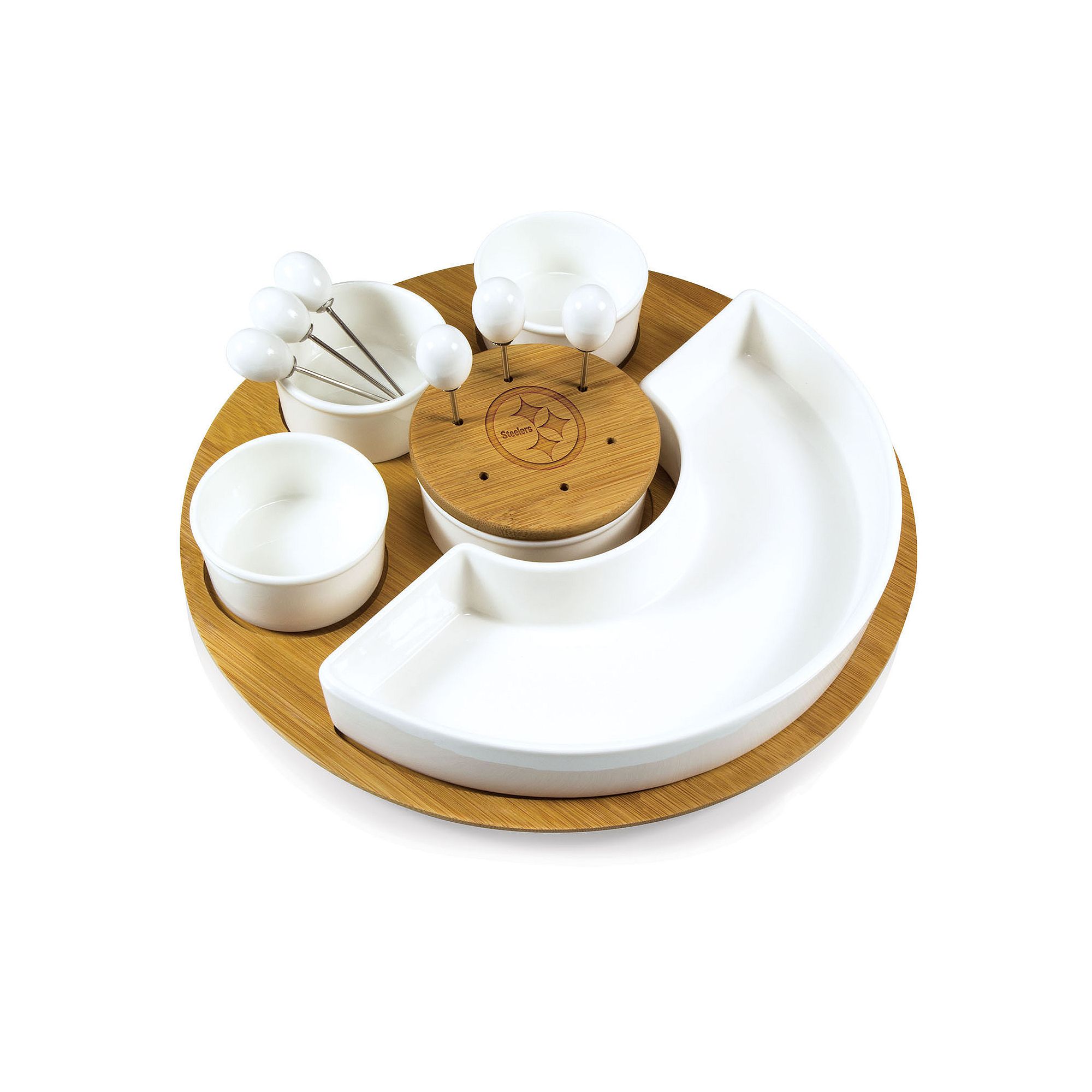 Picnic Time NFL Sympony 13-pc. Appetizer Set, Pittsburgh Steelers