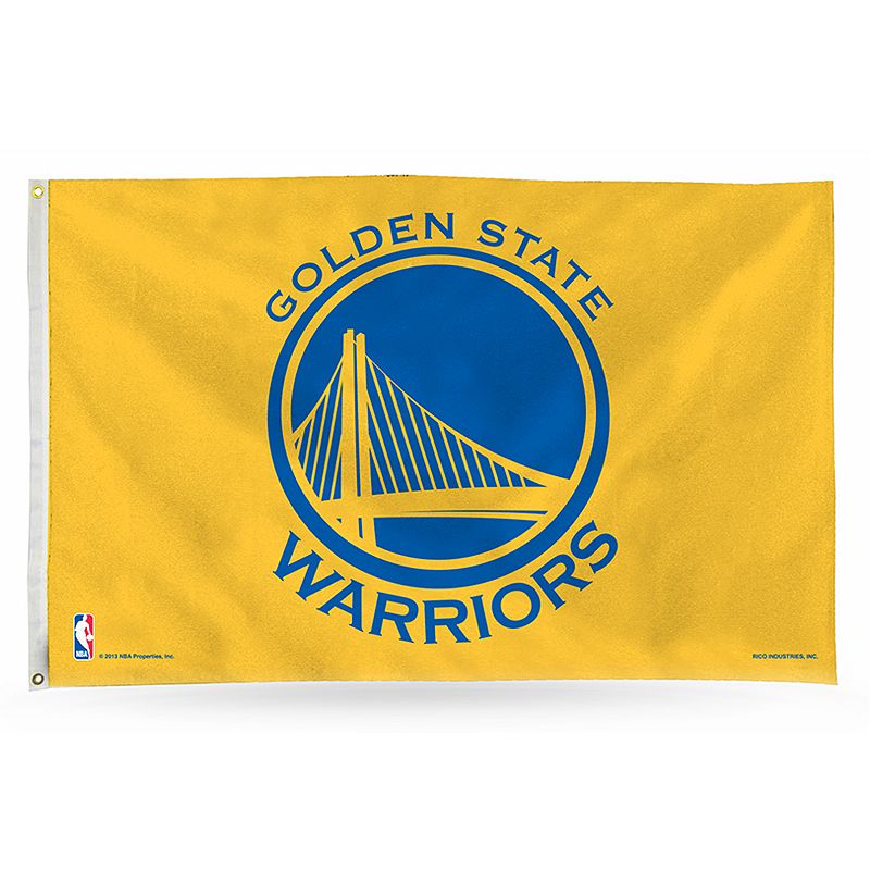 Golden State Warriors Banner Flag, Multicolor