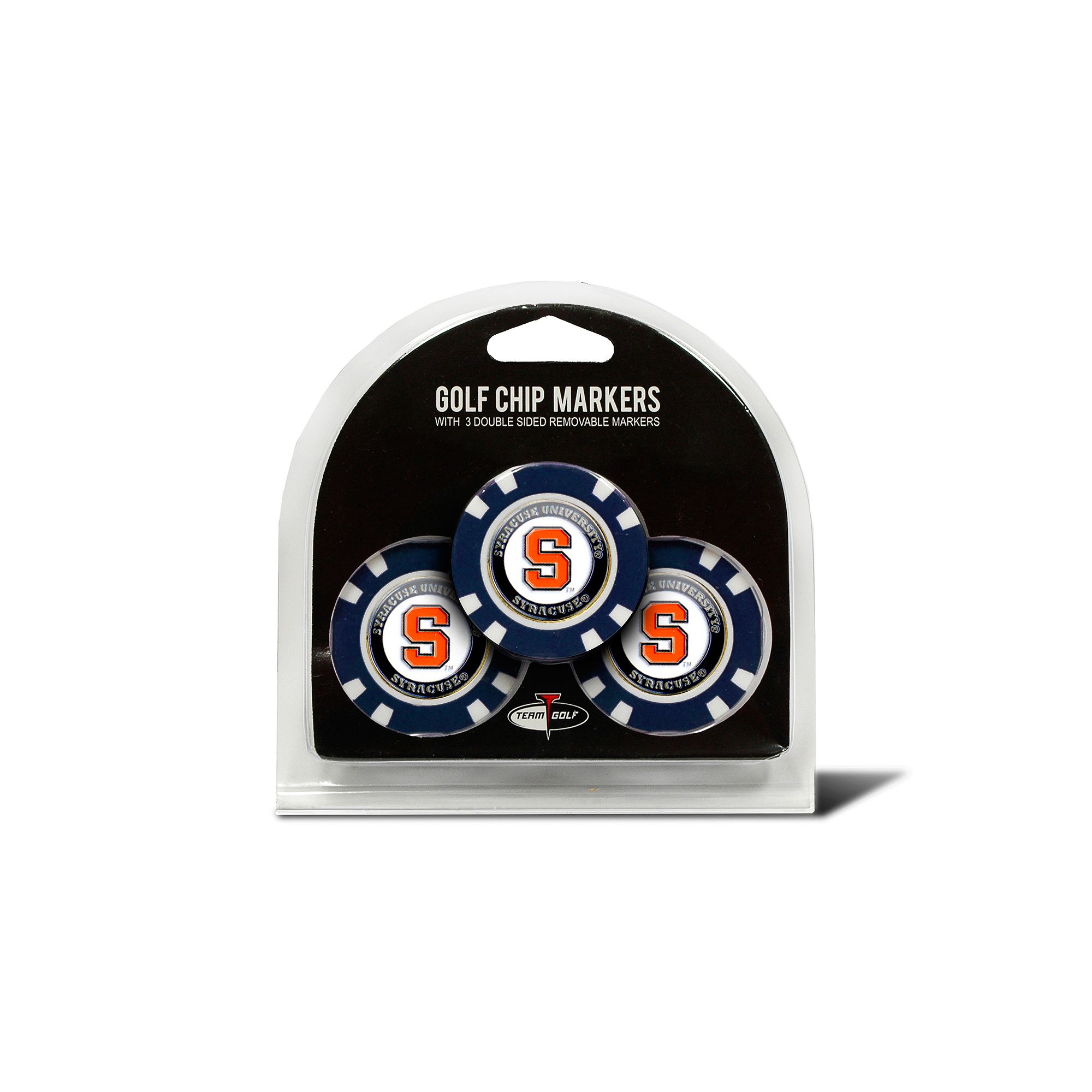 Team Golf Syracuse Orange 3-pack Poker Chip Ball Markers