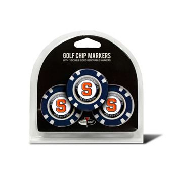 Team Golf Syracuse Orange 3-pack Poker Chip Ball Markers