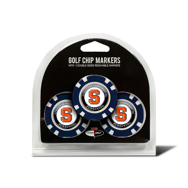 UPC 637556261885 product image for Team Golf Syracuse Orange 3-pack Poker Chip Ball Markers, Multicolor | upcitemdb.com