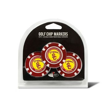 Team Golf USC Trojans 3-pack Poker Chip Ball Markers