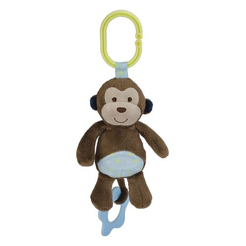 carter's monkey musical plush toy