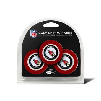 Team Golf Arizona Cardinals 3-pack Poker Chip Ball Markers
