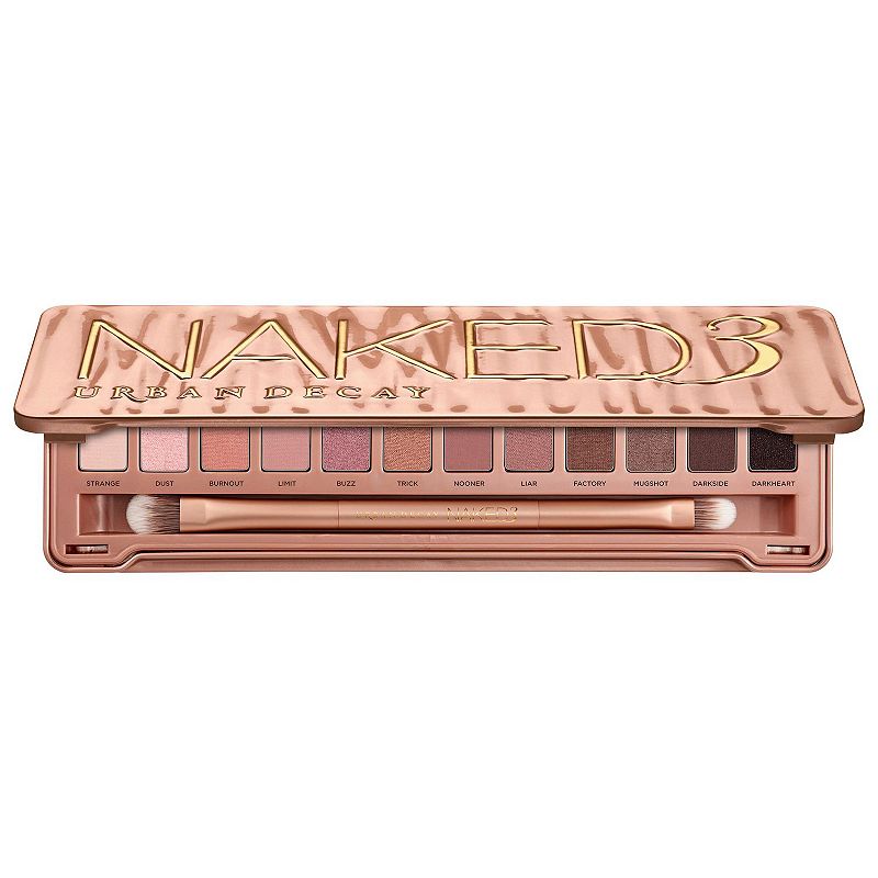 Urban Decay Naked3 Soft Pink Eyeshadow Palette, Size: 12 X .05Oz