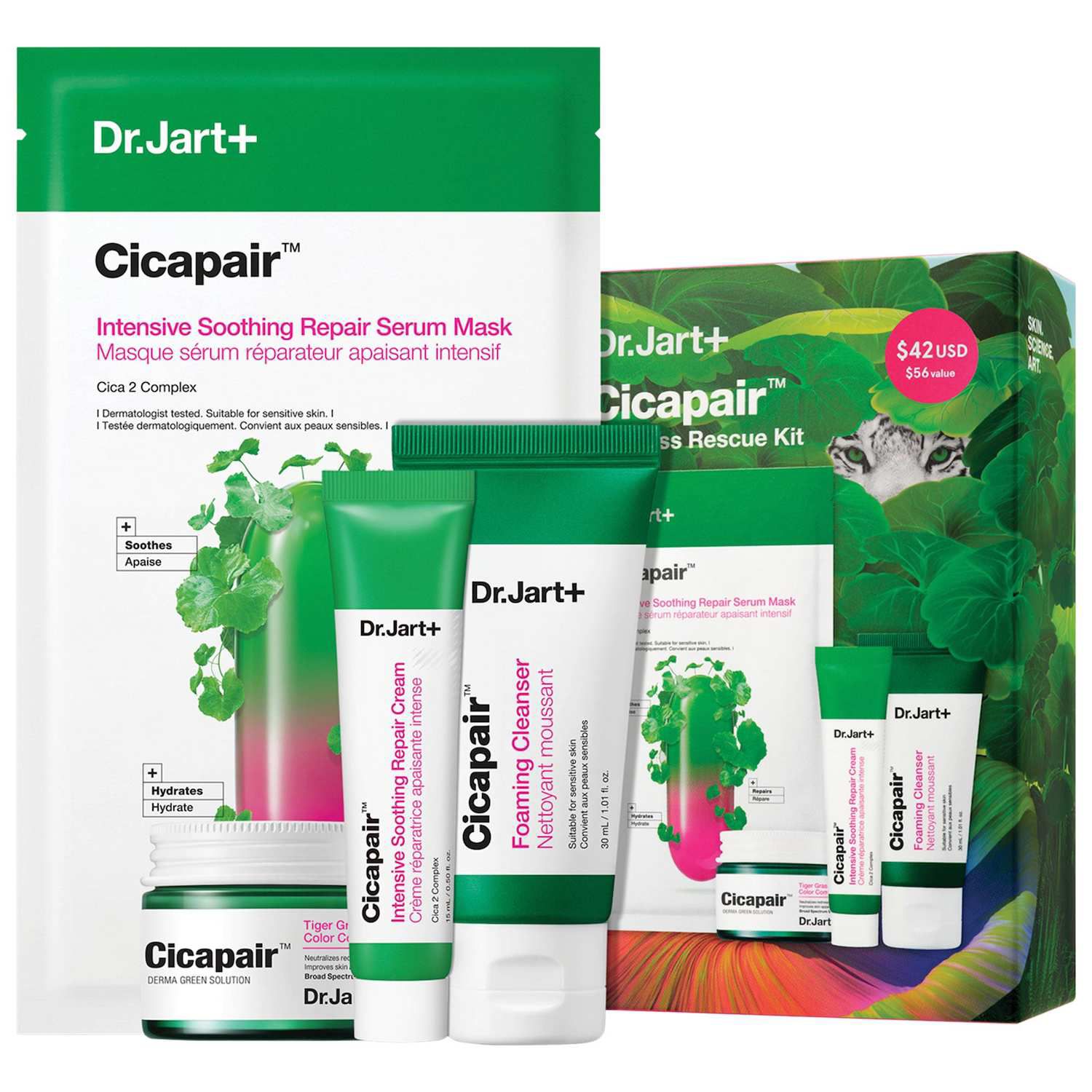 Dr. Jart Cicapair™ Redness Rescue Kit for Sensitive Skin
