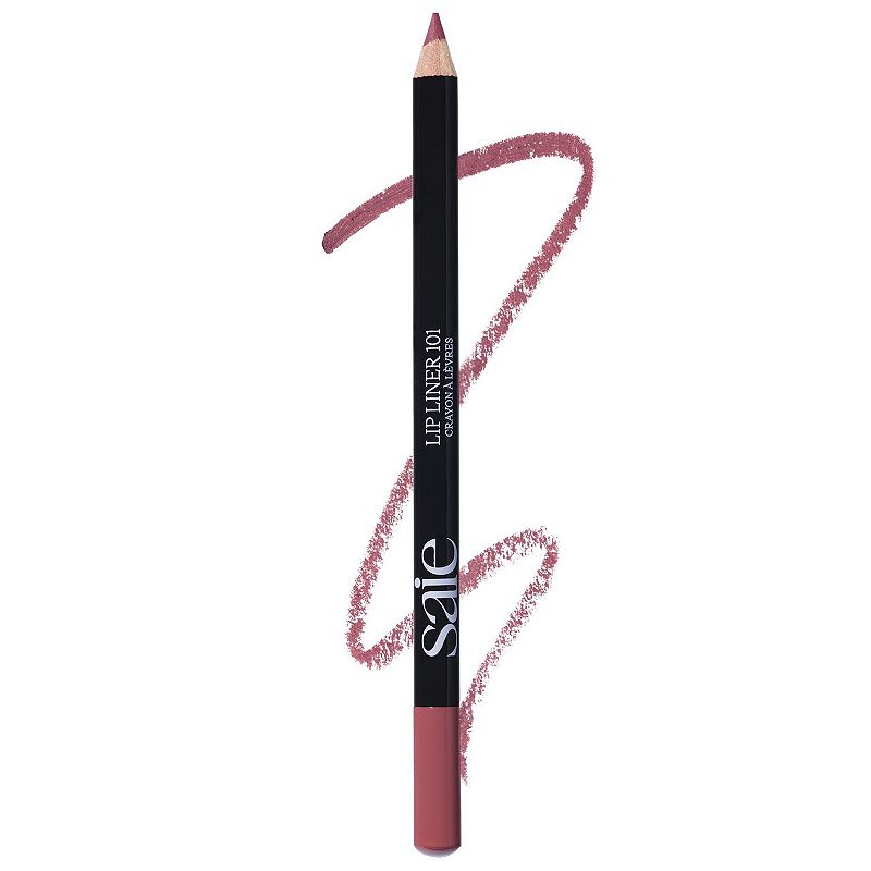 Saie Lip Liner 101: Creamy & Nourishing Lip Pencil,