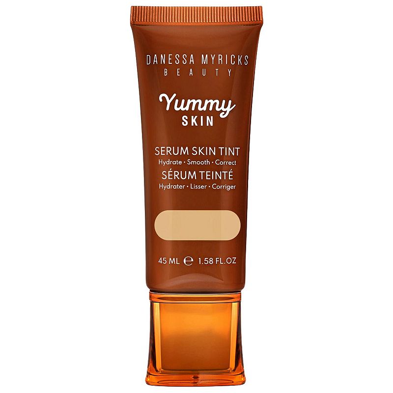 Danessa Myricks Beauty Yummy Skin Soothing Serum Skin Tint Foundation with Peptides + Ceramides, 