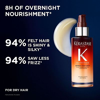Kerastase 8H Magic Night Serum Hair Gift Set for Dry Hair