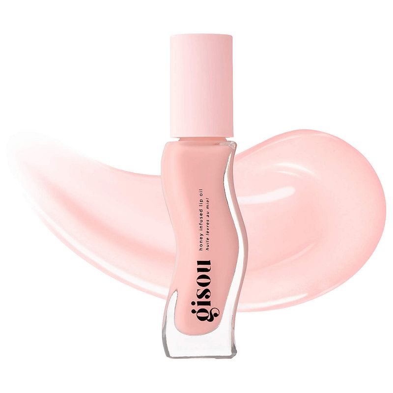 Gisou Honey Infused Hydrating Lip Oil, Size: 0.27 Oz, White Glaze