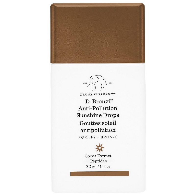 Drunk Elephant D-Bronzi Bronzing Drops with Peptides, Size: 1 Oz, None