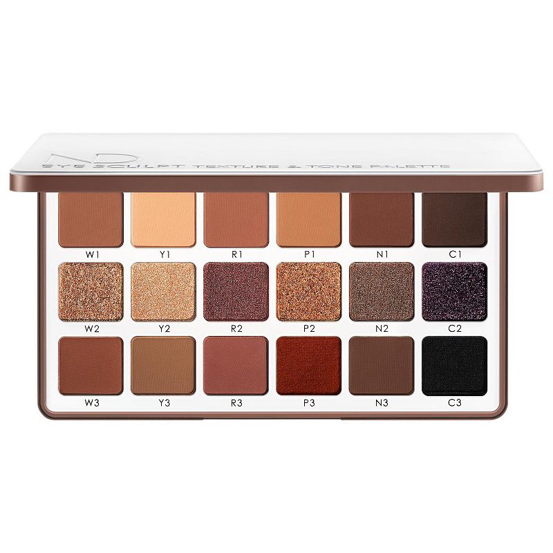 Natasha Denona Eye Sculpt Texture & Tone Eyeshadow Palette, Dark