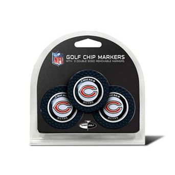 Team Golf Chicago Bears 3-pack Poker Chip Ball Markers