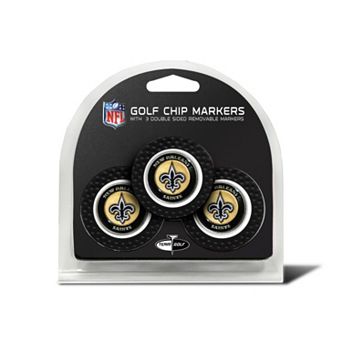 Team Golf New Orleans Saints 3-pack Poker Chip Ball Markers