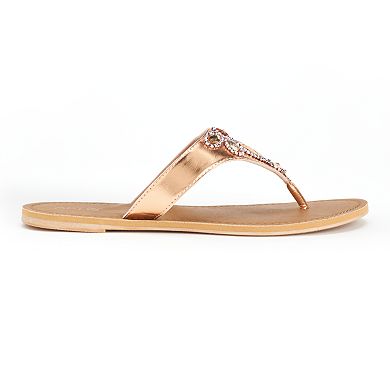 Apt. 9® Women's Embellished Flip-Flops