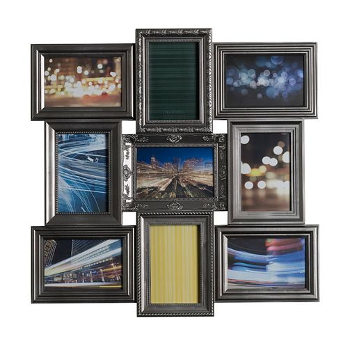 Melannco 9-Opening 4'' x 6'' Collage Frame