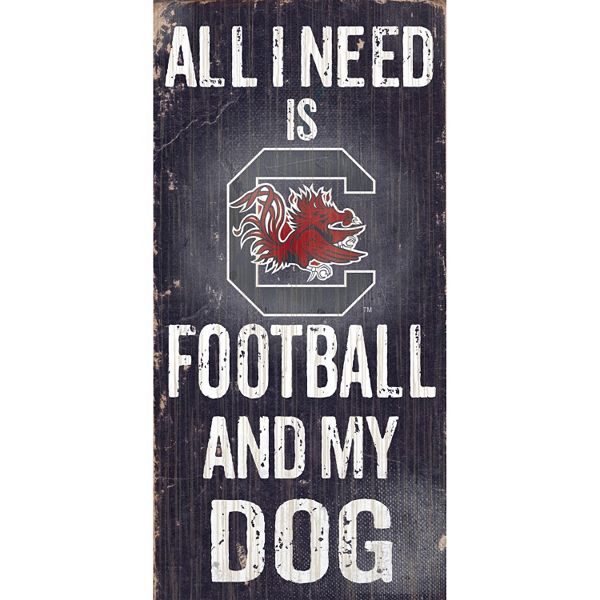 South Carolina Gamecocks Football & My Dog Sign