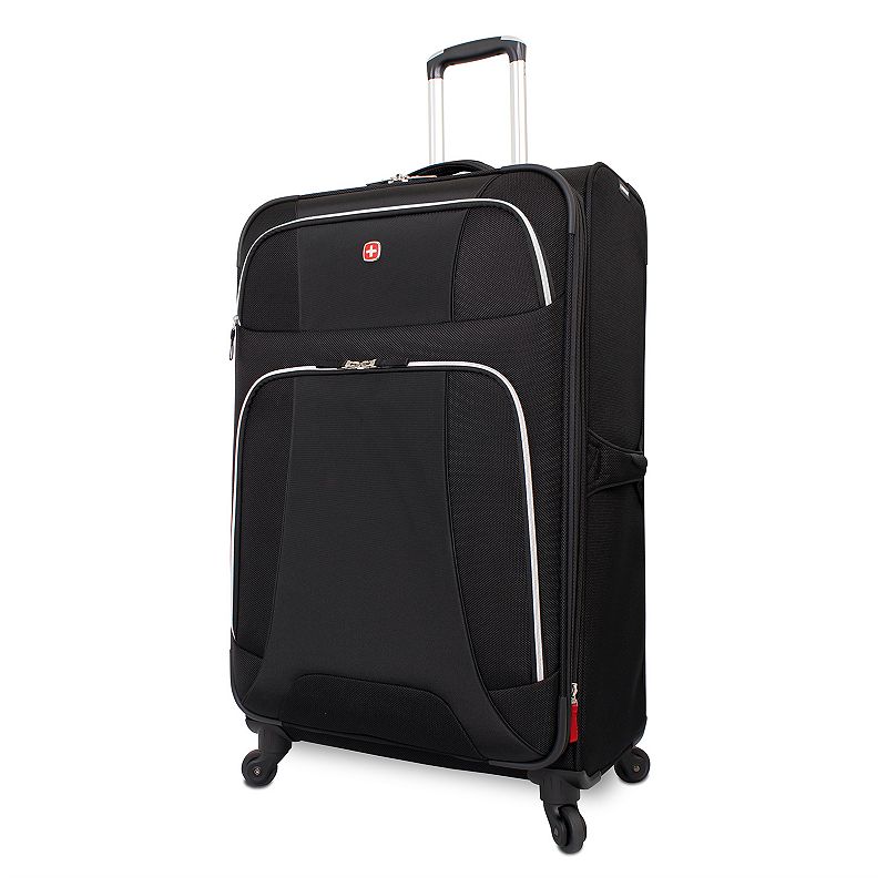 Wenger Monte Leone 29-Inch Spinner Luggage, Black, 29 INCH