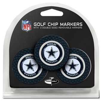 Team Golf Dallas Cowboys 3-pack Poker Chip Ball Markers