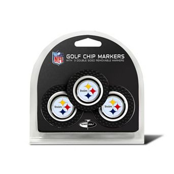 Team Golf Pittsburgh Steelers 3-pack Poker Chip Ball Markers