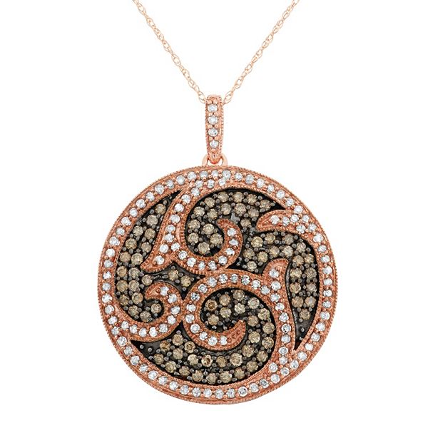 Kohl's rose sale gold necklace