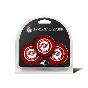 Team Golf Tampa Bay Buccaneers 3-pack Poker Chip Ball Markers