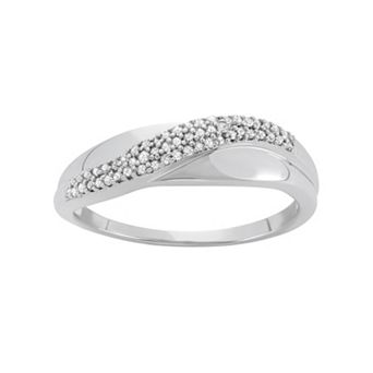 HDI 1/6 Carat T.W. Diamond 10k White Gold Ring