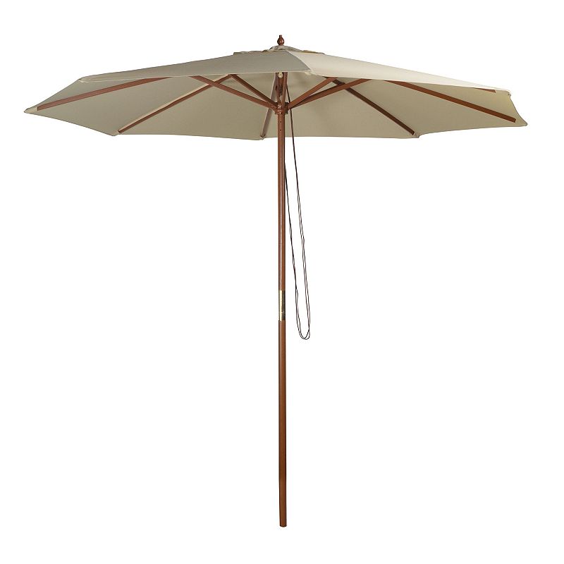 98596225 Market Umbrella, Beig/Green sku 98596225