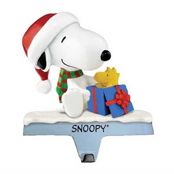 Kurt Adler Snoopy & Woodstock Christmas Stocking Holder