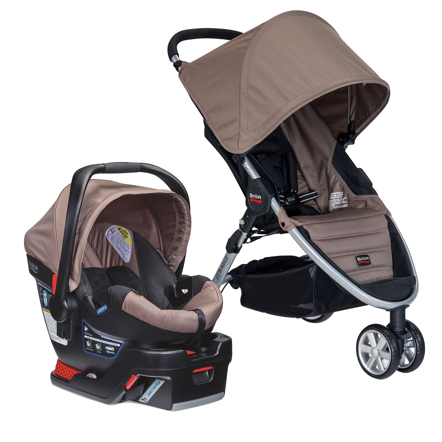 britax b agile b safe travel system