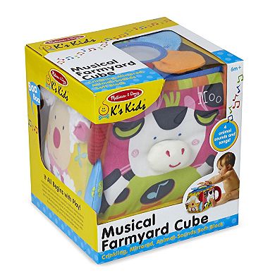 Melissa & Doug Musical Farmyard Activity Cube