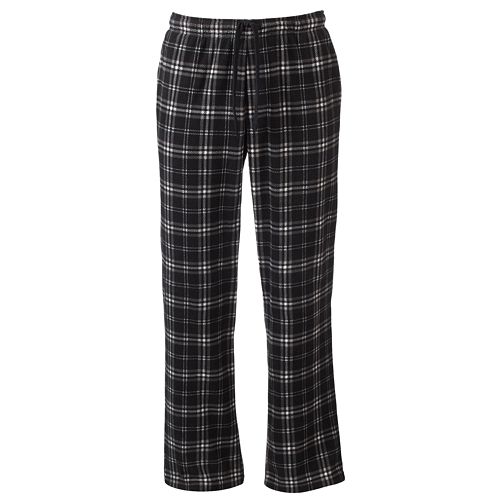 Croft& Barrow® Patterned Microfleece Performance Sleep Pants Men