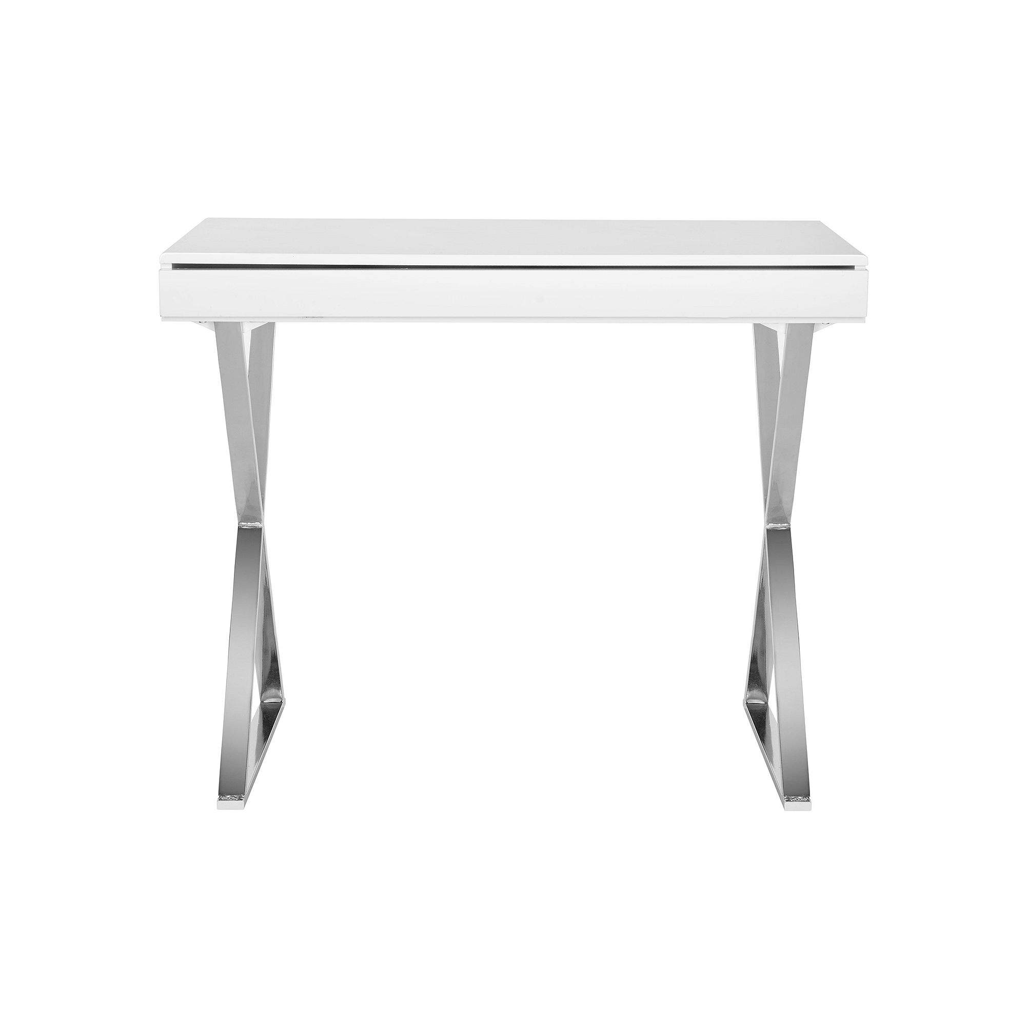 Safavieh Gordon Desk, White Grey