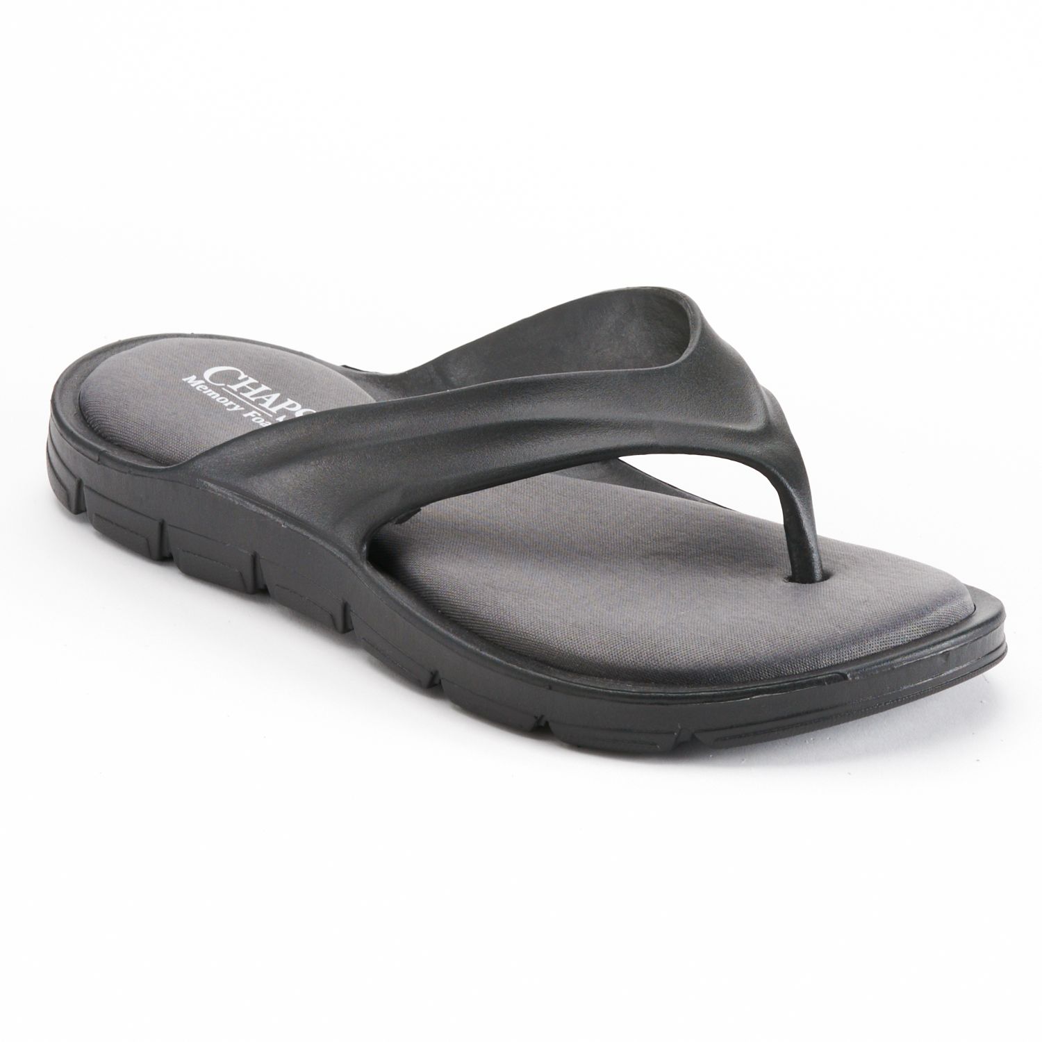 chaps memory foam sandals
