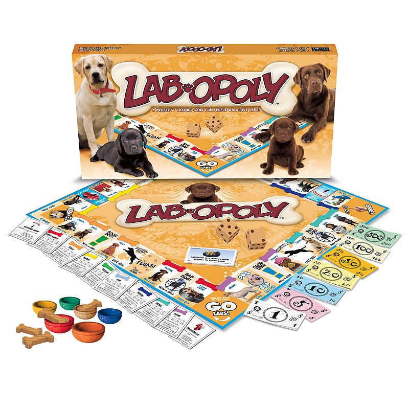 Dog-Opoly Board Game, Multicolor