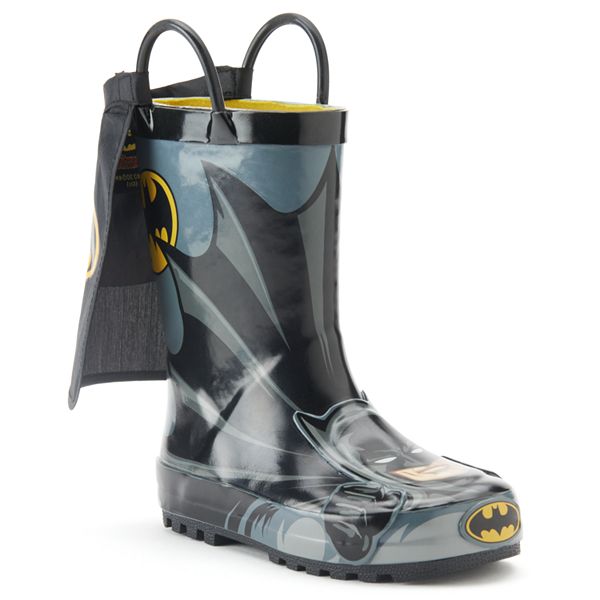 Western Chief Batman Everlasting Toddler Boys' Rain Boots