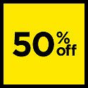 50% off & More