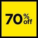 70% off & More