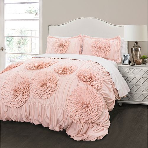 Lush Decor Serena 3 Piece Comforter Set